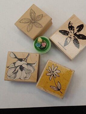 Stampers Set of 5 Flowers